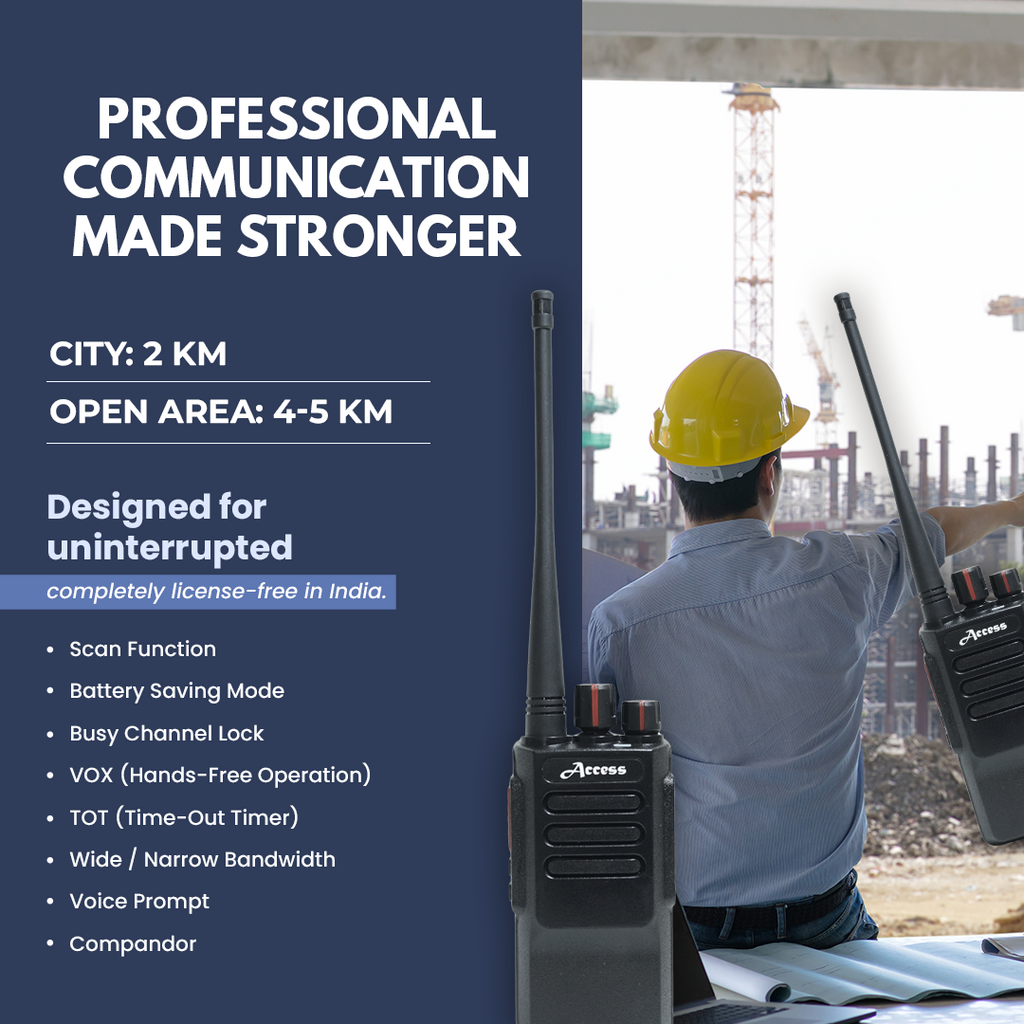 Access P9 Profession Transceiver  Walkie Talkie