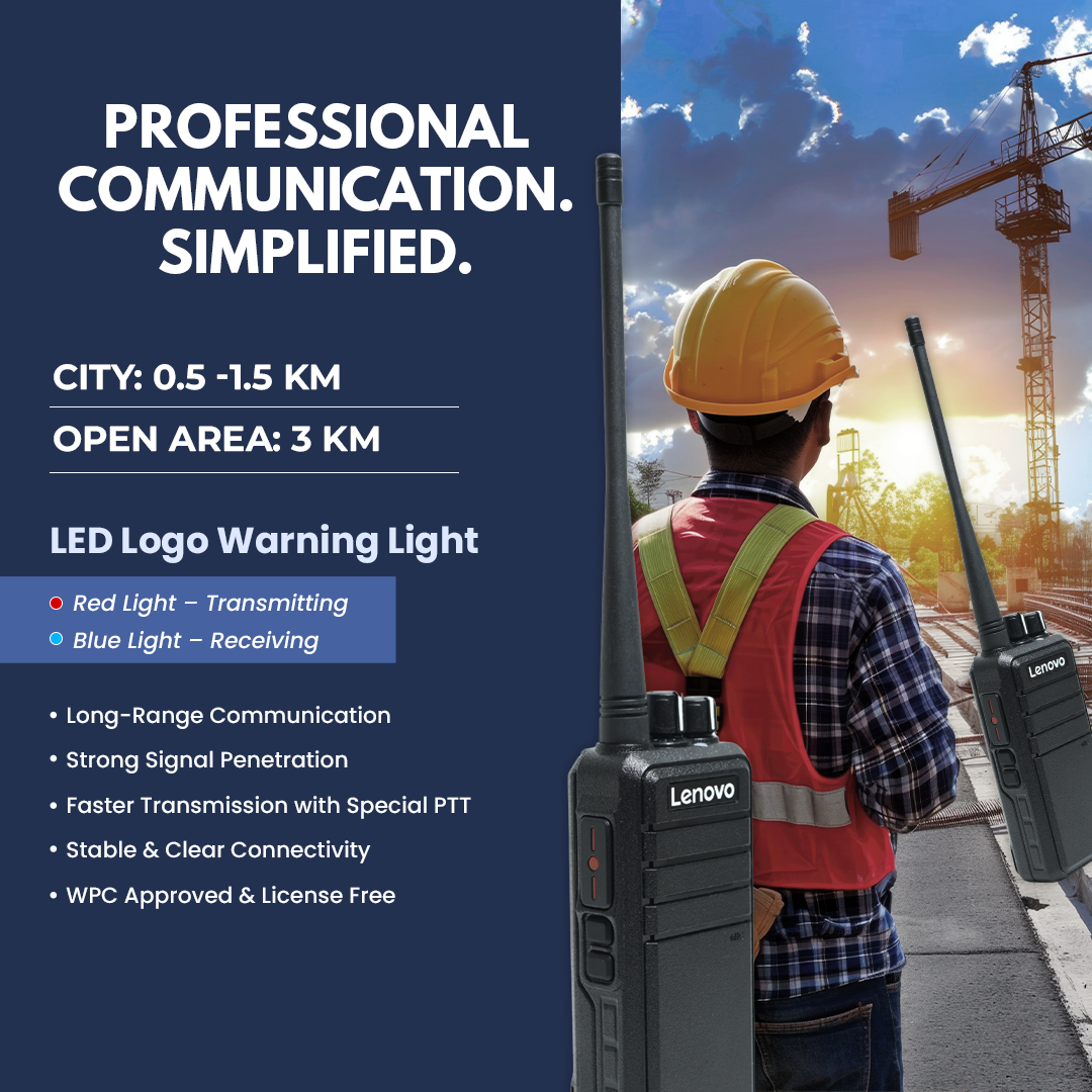 Lenovo N99 License Free Walkie Talkie